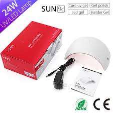 SUN9s-9c Nail Dryers 24W Pro UV LED Lamp Nail Dryer Polish