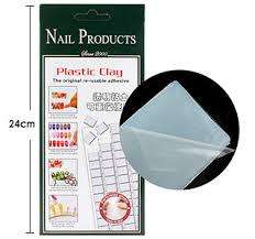 Nail tools A film mud transparent clay practice frame fixed plastic color card rubbe