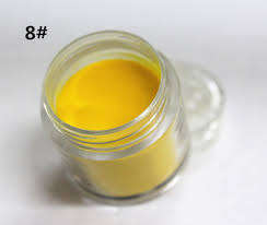 10 G ACRYLIC POWDER -DARK  YELLOW