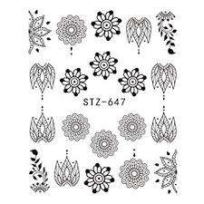 WATER TRANSFER NAIL ART STICKER