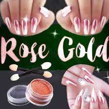 3 G ROSE GOLD NAIL POWDER
