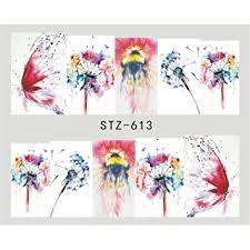 WATER TRANSFER NAIL ART STICKERS