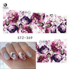 WATER TRANSFER NAIL ART STICKERS