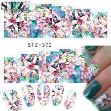 WATER TRANSFER NAIL ART STICKERS