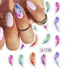 WATER TRANSFER NAIL ART STICKERS