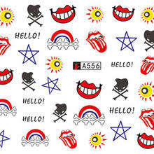 WATER TRANSFER NAIL ART STICKERS