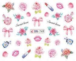 WATER TRANSFER NAIL ART STICKERS