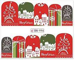 WATER TRANSFER NAIL ART STICKERS