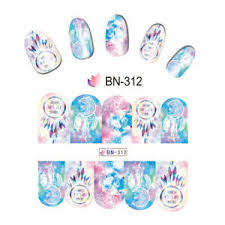 WATER TRANSFER NAIL ART STICKERS