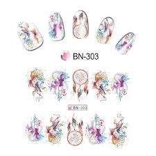 WATER TRANSFER NAIL ART STICKERS