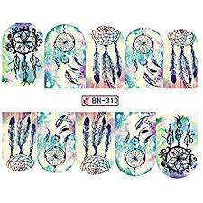 WATER TRANSFER NAIL ART STICKERS