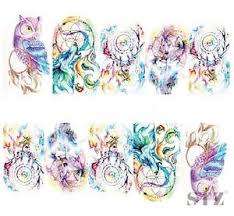 WATER TRANSFER NAIL ART STICKERS