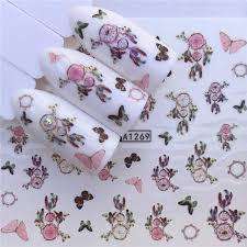 WATER TRANSFER NAIL ART STICKERS