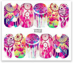 WATER TRANSFER NAIL ART STICKERS