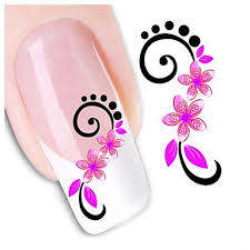 WATER TRANSFER NAIL ART STICKERS