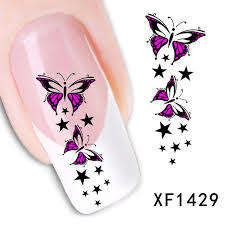 WATER TRANSFER NAIL ART STICKERS