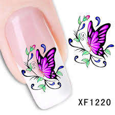 WATER TRANSFER NAIL ART STICKERS