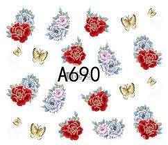 WATER TRANSFER NAIL ART STICKERS