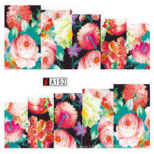 WATER TRANSFER NAIL ART STICKERS