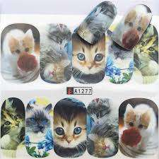 WATER TRANSFER NAIL ART STICKERS