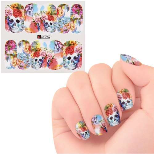 WATER TRANSFER NAIL ART STICKERS