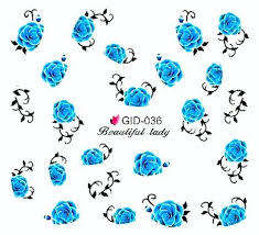 WATER TRANSFER NAIL ART STICKERS