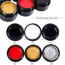 3D NAIL ART PAINTING-WHITE