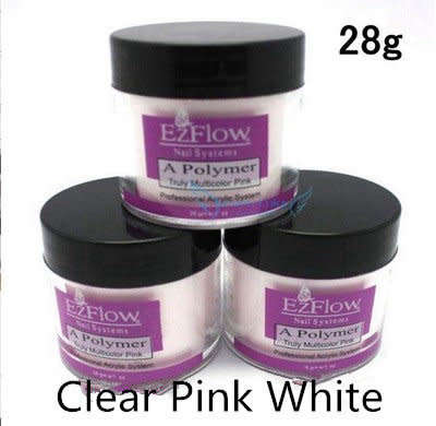 EzFlow Powder 28g only clear and pink