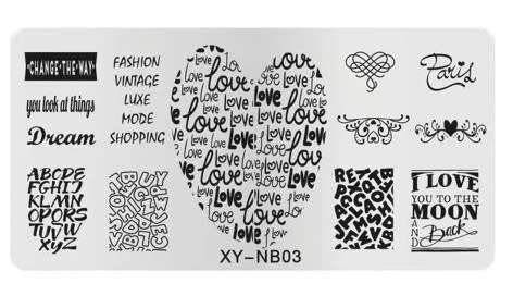 Stamping Plate XY-NB-03