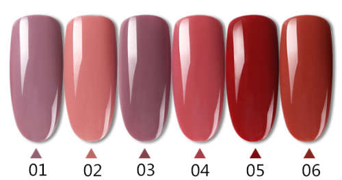 AS Gel Polish Rose  6 pcs