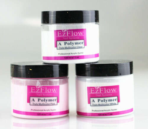 120g EzFlow Powder - CLEAR - PINK - WHITE - MESSAGE COLOR