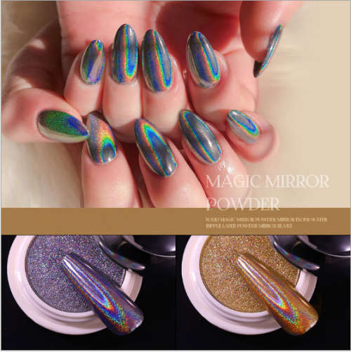 Magic Solid Holographic Mirror Powder 0.5g- MESSAGE COLOR