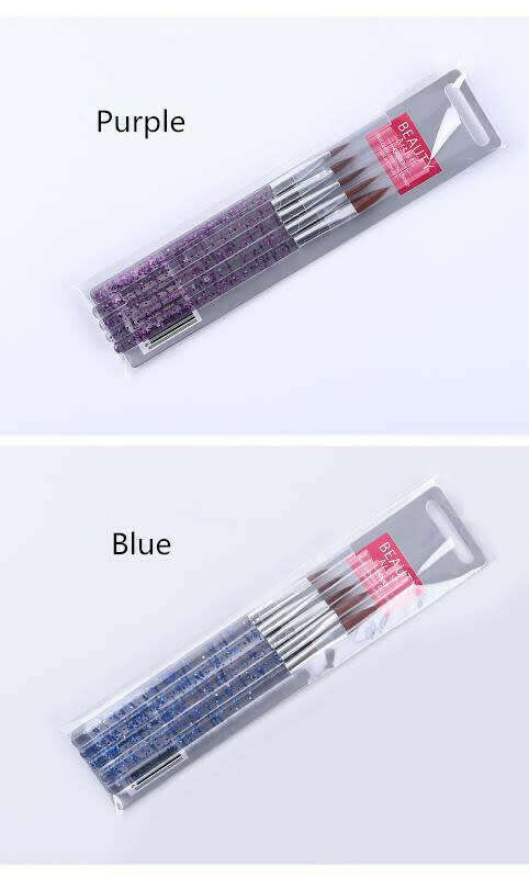 5pcs Acrylic Brush