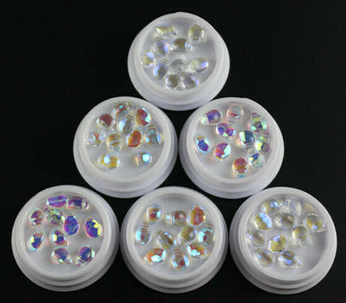 6pcs Rainbow Crystal Stones