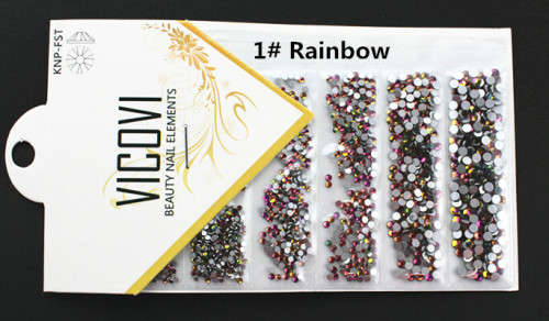 1720pcs Nail Diamonds
