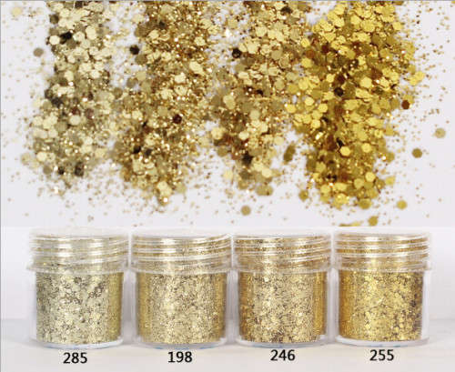 CLEARENCE SALES 10g Glitter Mix Color 5pcs ( Different Ones )
