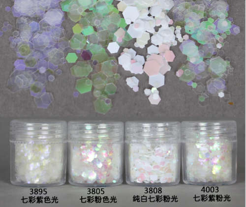 CLEARENCE SALES 10g Glitter Mix Color 5pcs ( Different Ones )