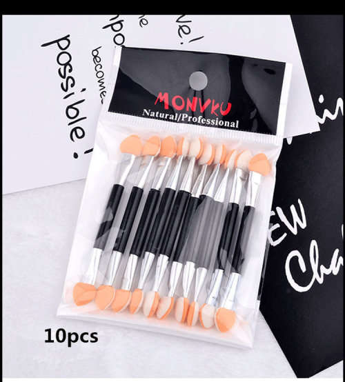 Chrome Powder/ Eyeshadow Brush 10pcs