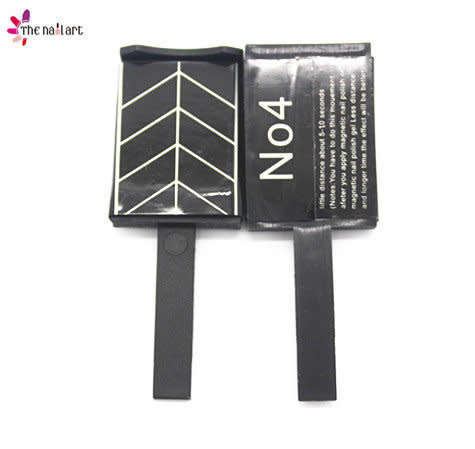 Black Pattern Magnet