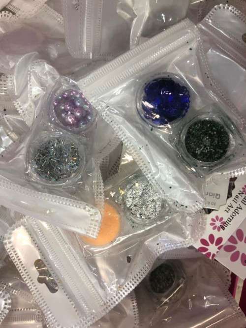 CLEARENCE SALES 2pcs Glitter Bag
