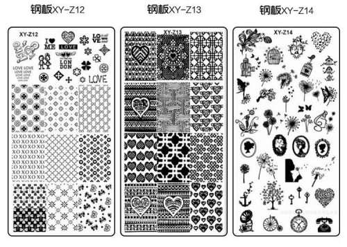Stamping Plate XY-Z 14