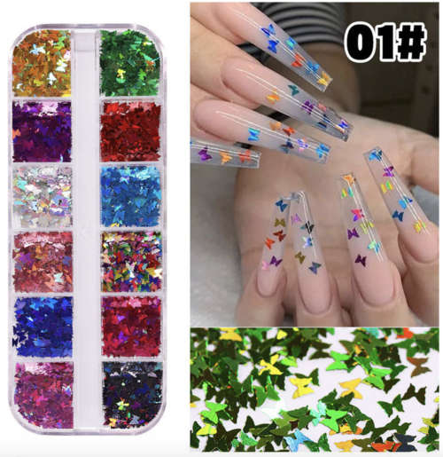 12pcs Butterfly Decoration - 01