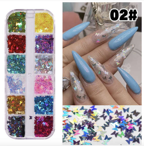 12pcs Butterfly Decoration - 02