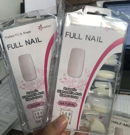 Full Tips 100pcs message color nutural or clear