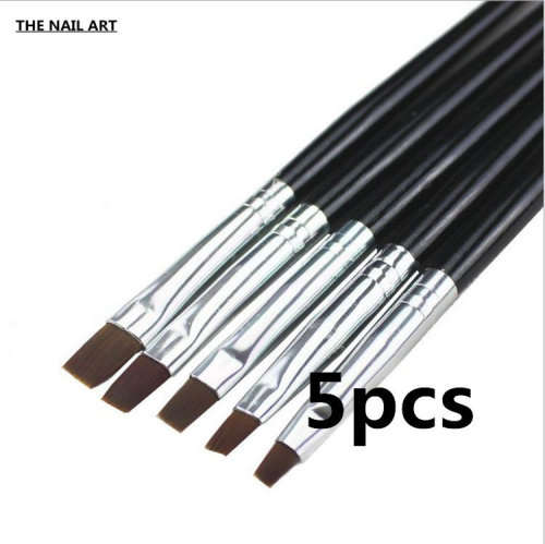 Black Gel Brush 5pcs