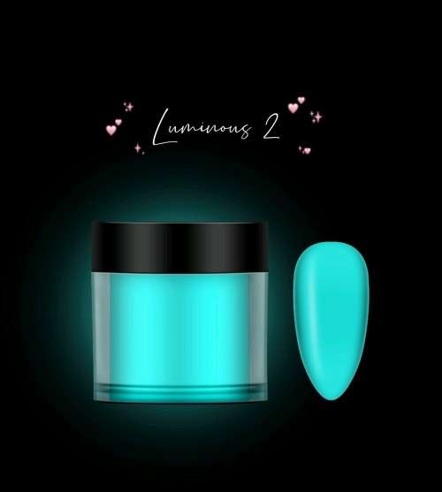 Luminous Color Acrylic Powder 10g 12pcs/box - 02