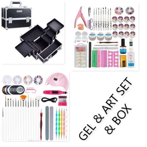GEL and ART SET and BOX