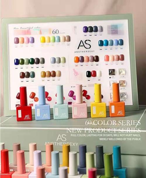 AS 63pcs Gel Polish Set + Free Colour Chart