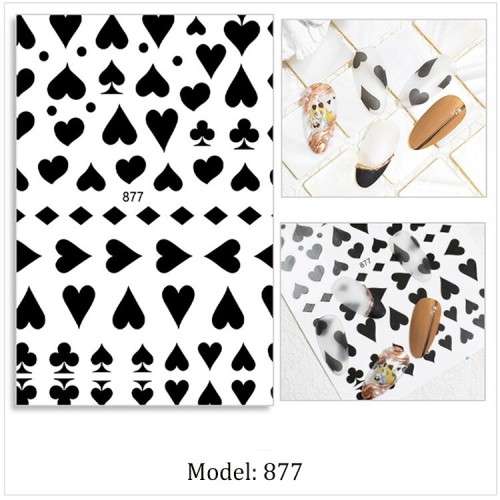 Nail Sticker -  877