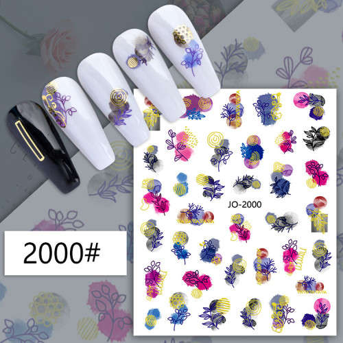 Nail Sticker - 2000
